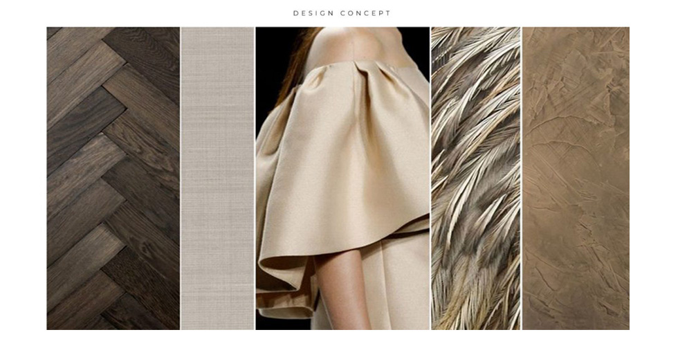 Monkahms Lane Design Concept Mood Board