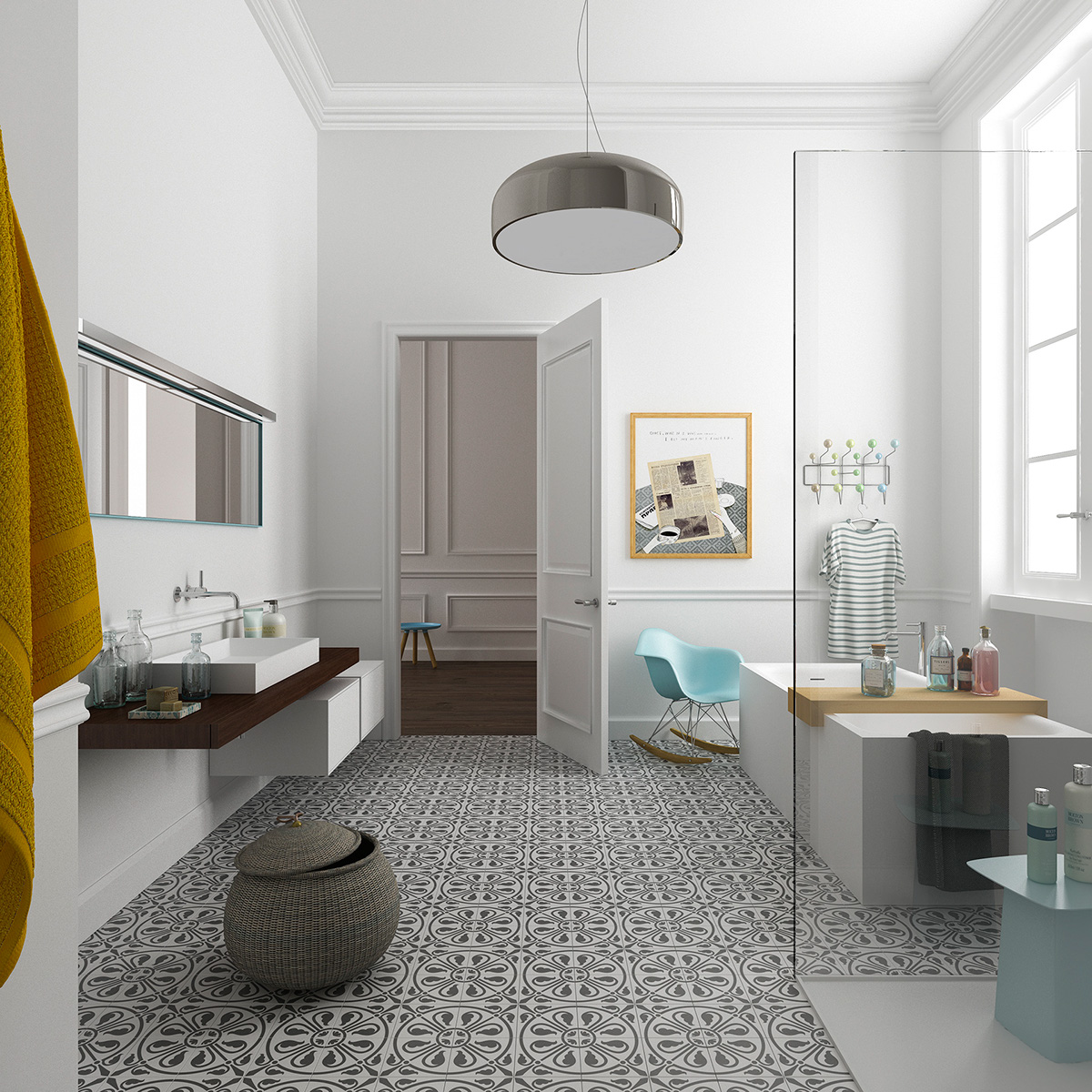 Filippo Carandini Studio Bathroom Design