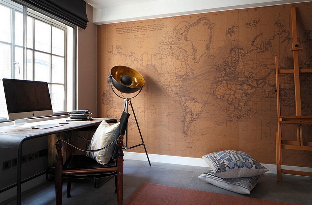 Luxury home office design from Oliver Burns