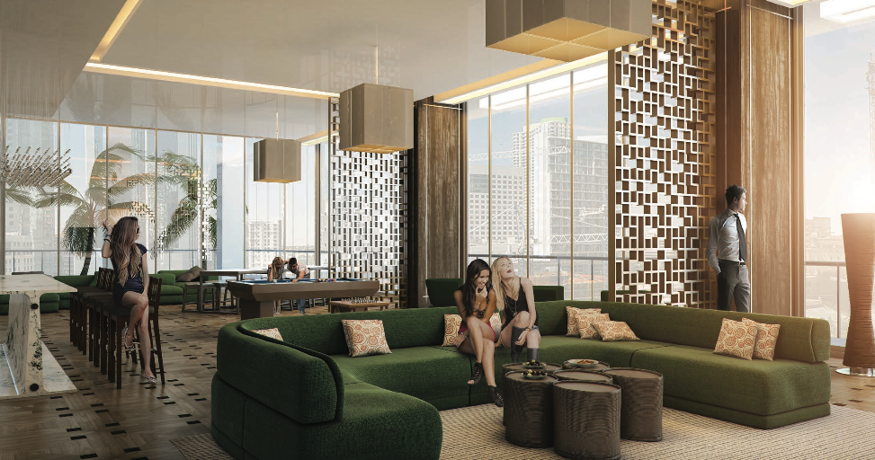 Large contemporary living room 