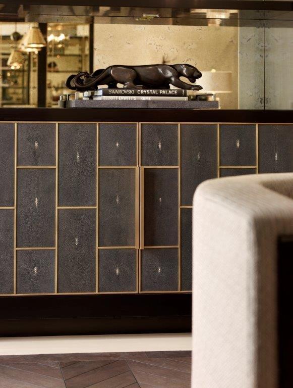 Dark grey chest of drawers