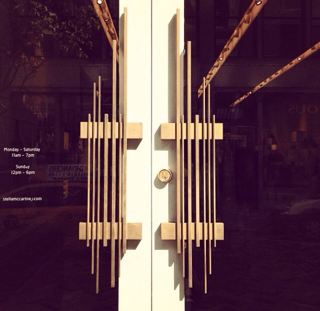 1970s gold door handles