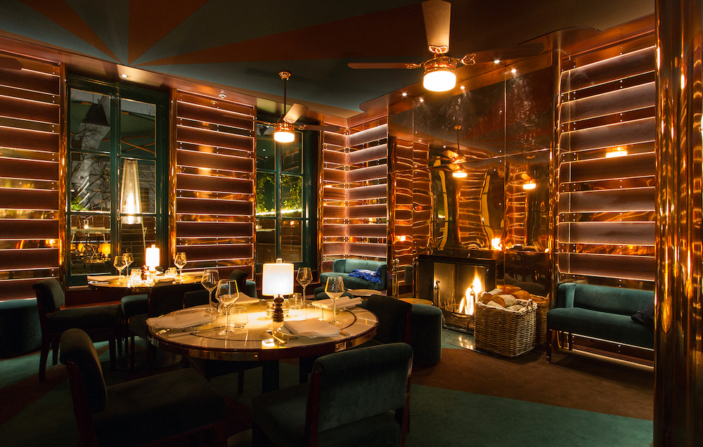 casa cruz bronze interior restaurant