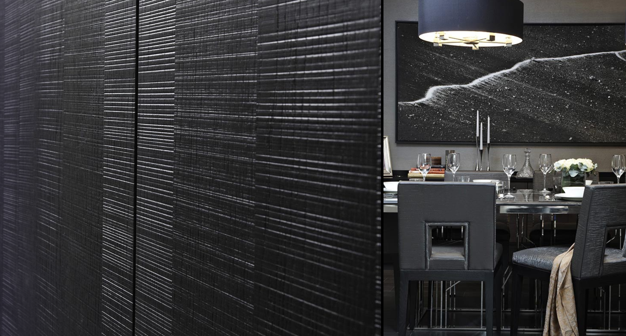 Grey textured wallpaper