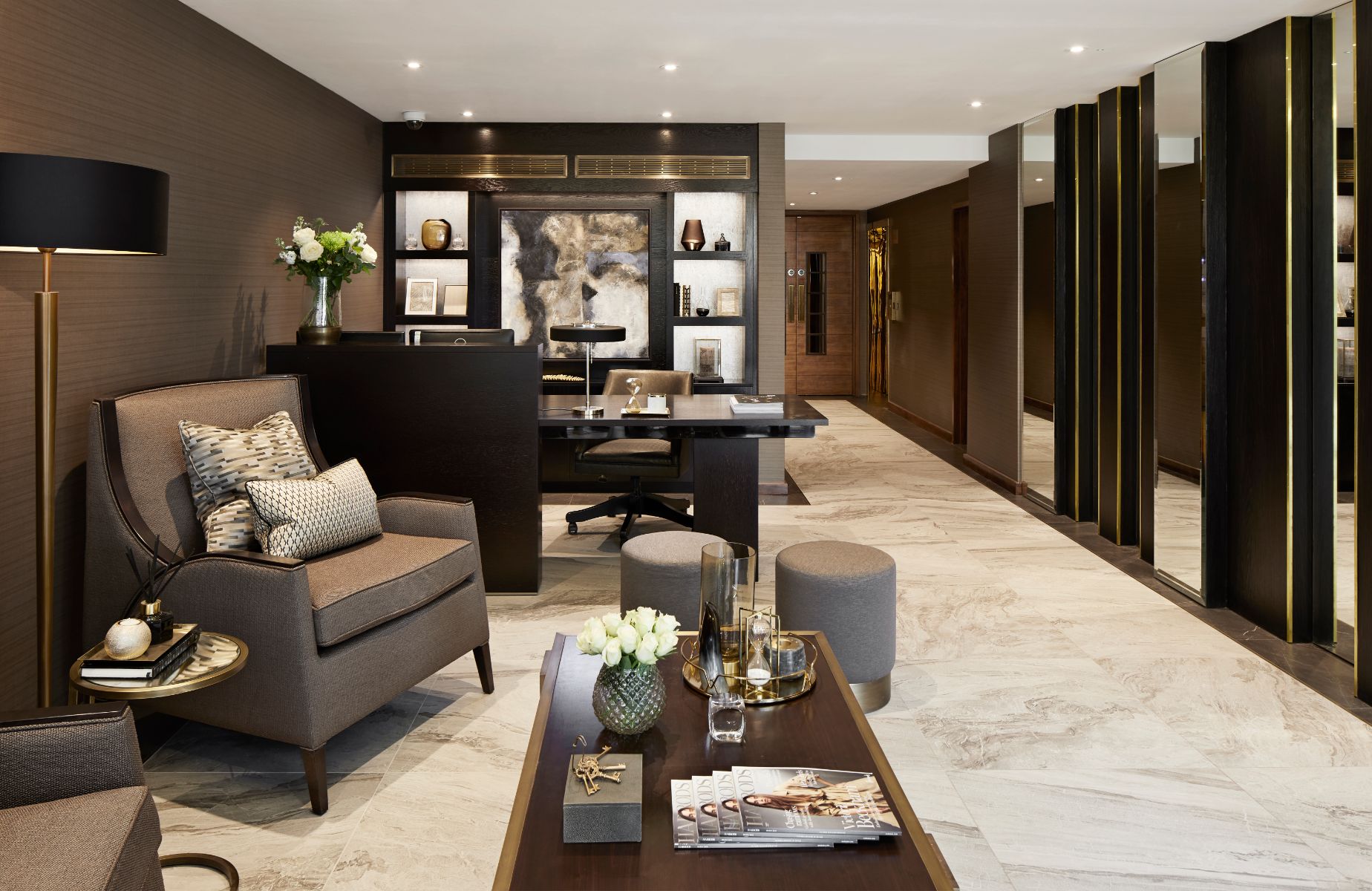 Harrods Court Luxury Interior Foyer